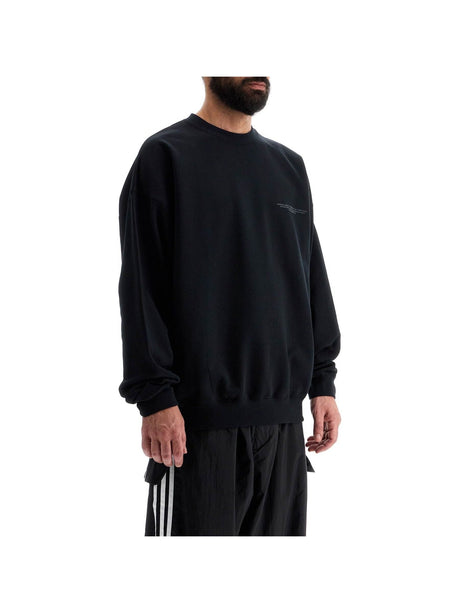 Y-3-Oversized Branded Sweatshirt-JOHN JULIA