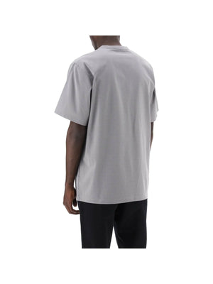 Y-3-Oversized Cotton Blend T-Shirt-JOHN JULIA