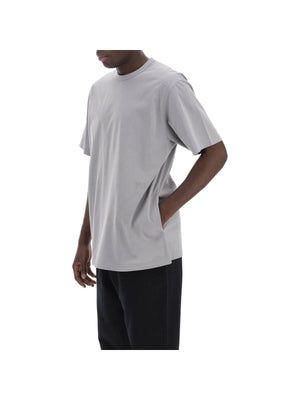 Y-3-Oversized Cotton Blend T-Shirt-JOHN JULIA