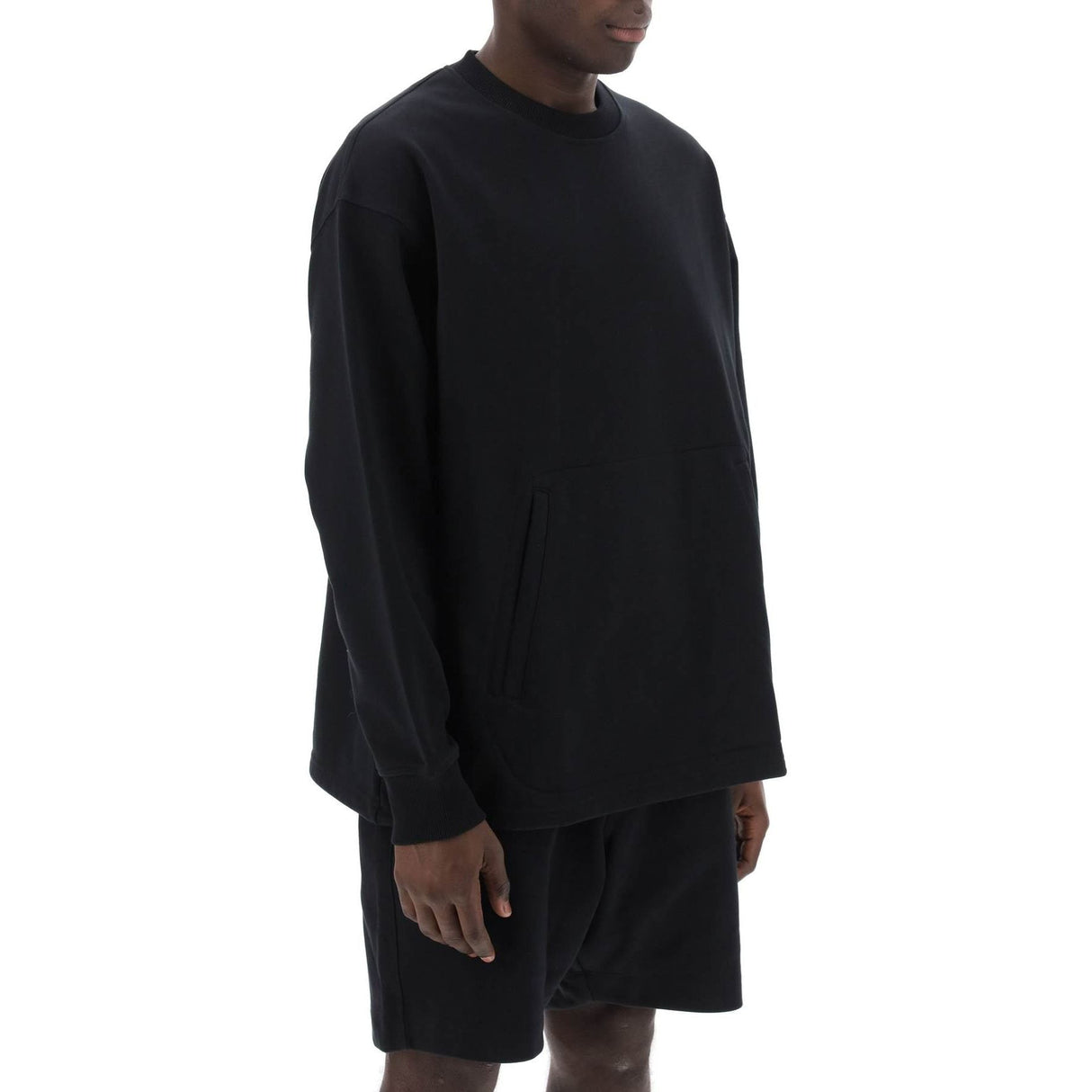 Y-3-Oversized Crewneck Sweater -JOHN JULIA.