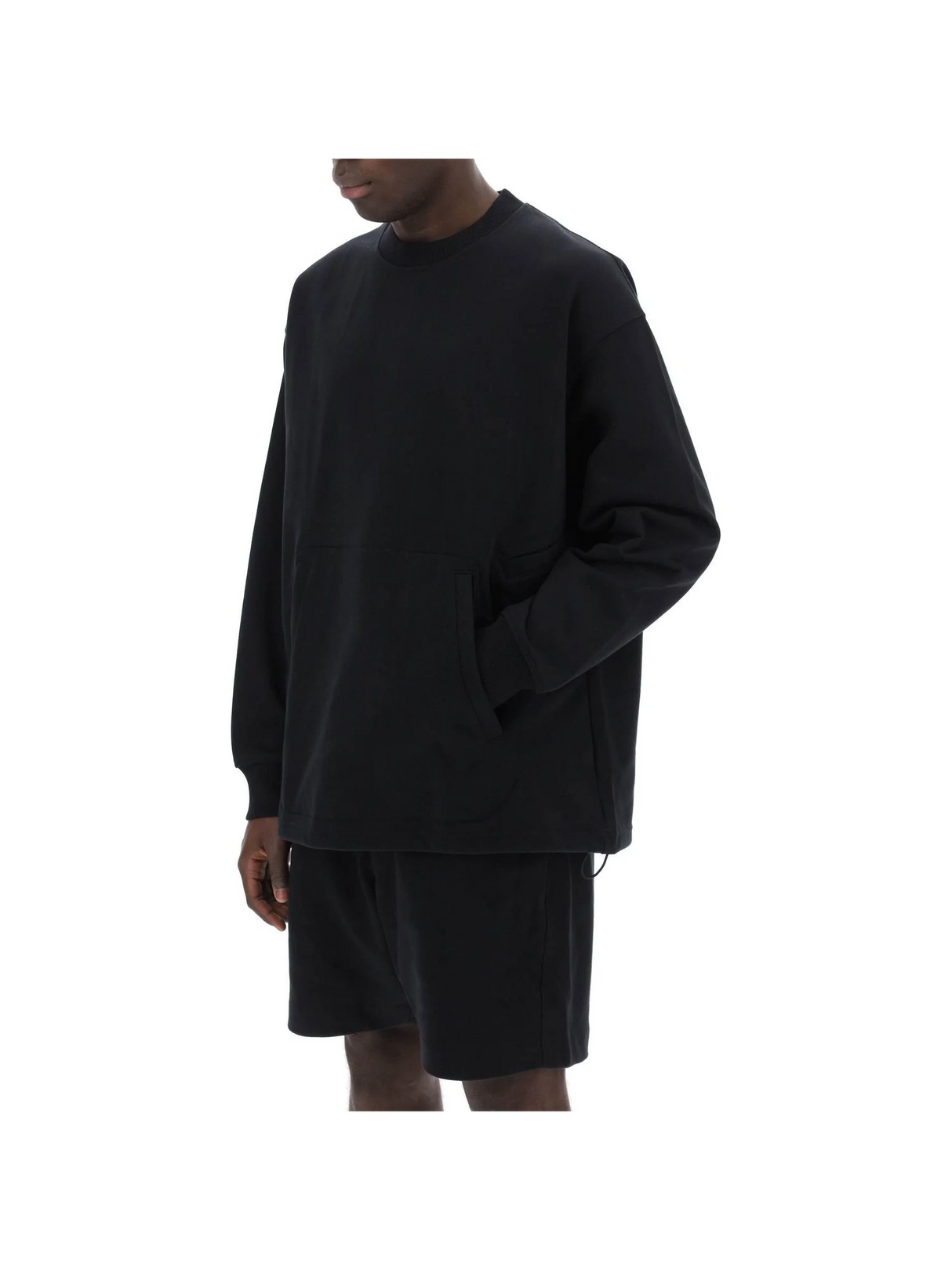 Y-3-Oversized Crewneck Sweater -JOHN JULIA.