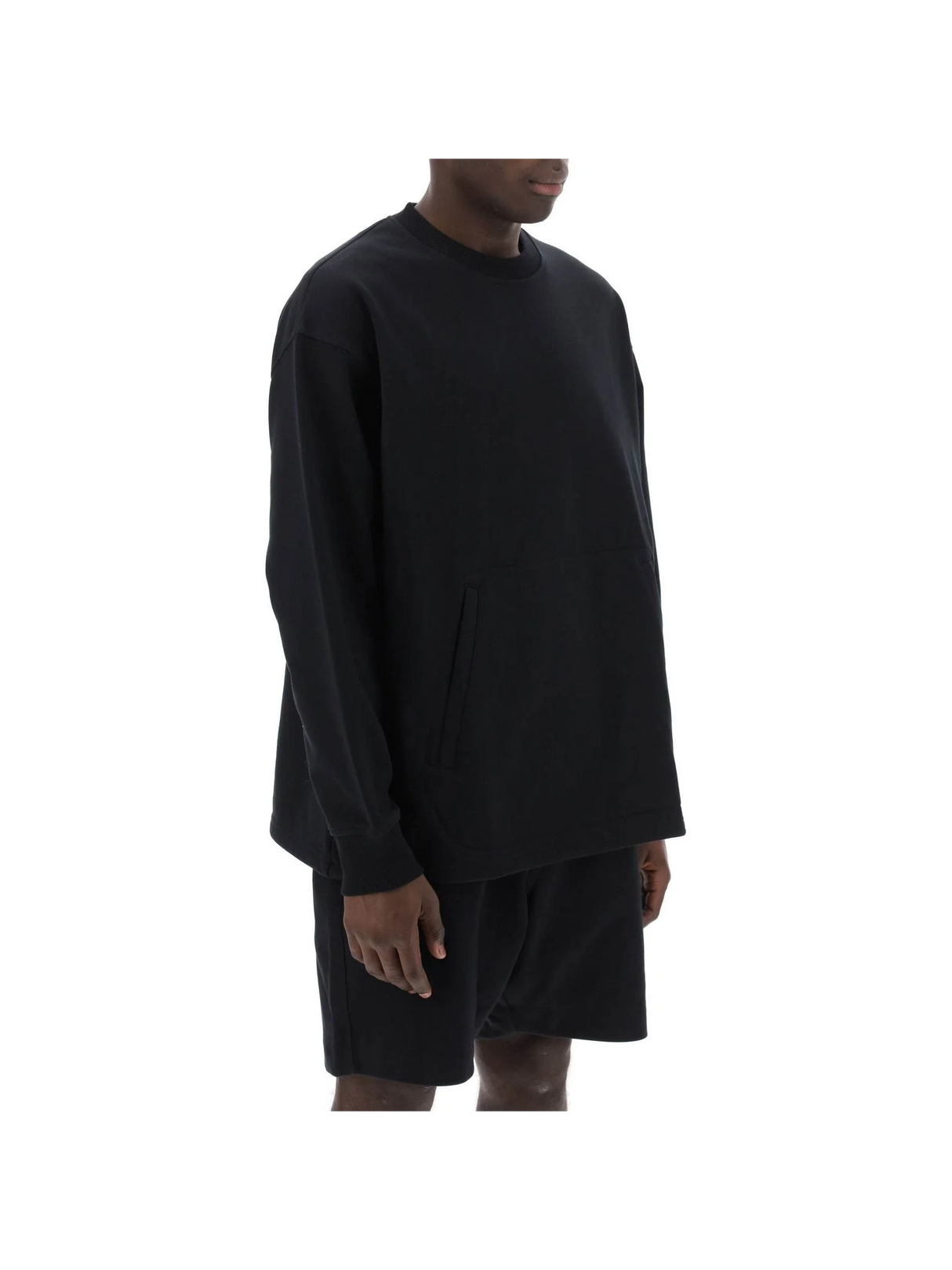 Y-3-Oversized Crewneck Sweater -JOHN JULIA.