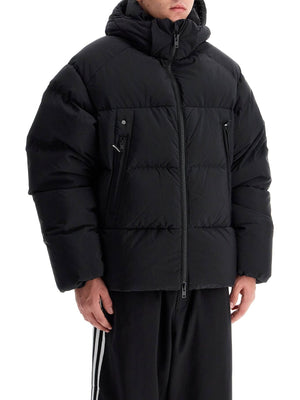 Y-3-Pertex Hooded Down Jacket-JOHN JULIA