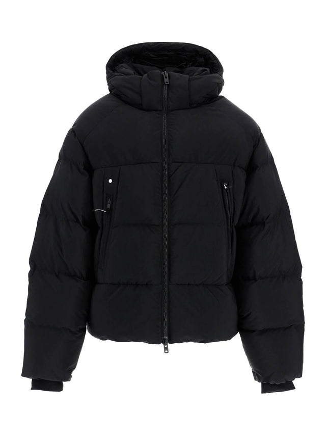 Y-3-Pertex Hooded Down Jacket-JOHN JULIA