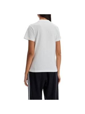 Y-3-Regular Fit Cotton Jersey T-Shirt-JOHN JULIA