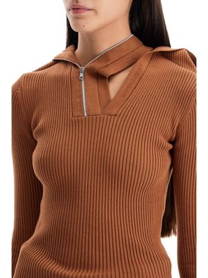 Long-sleeved Top With Pin