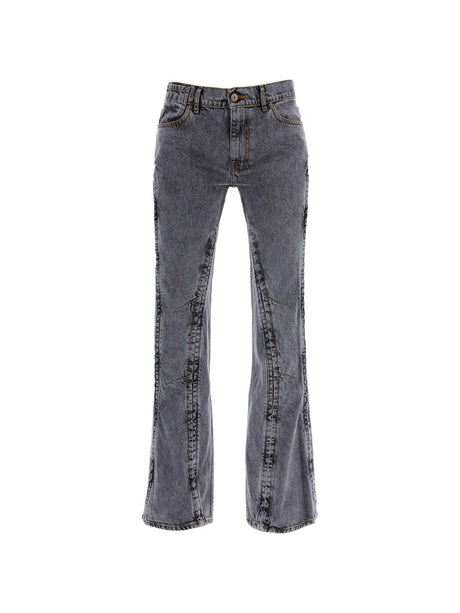 Hook And Eye Flared Jeans Y PROJECT JOHN JULIA.