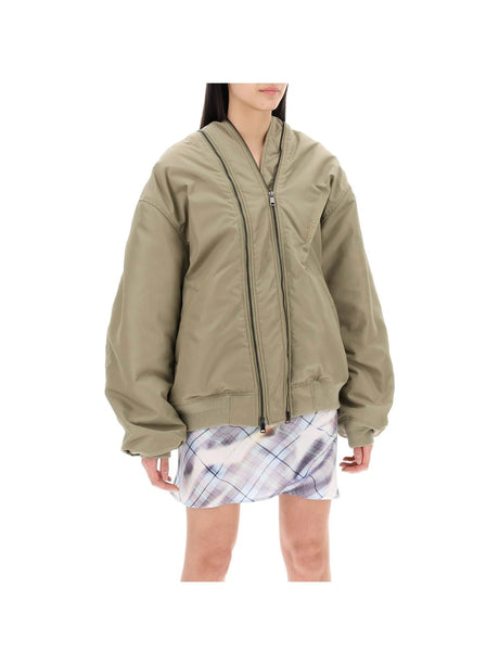 Nylon Bomber Jacket