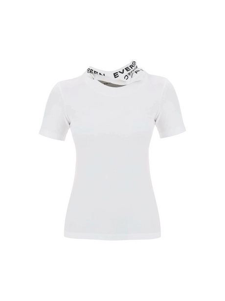 Triple Collar Organic Cotton T-Shirt-Y/PROJECT-JOHN JULIA