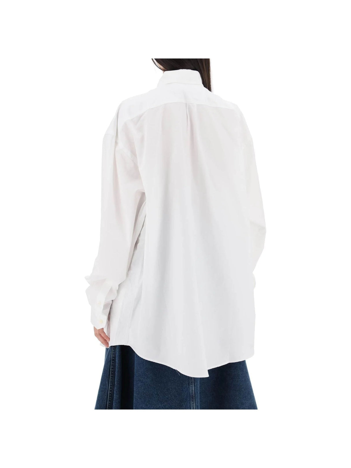 Oversized Moldable Cotton Shirt - Unisex > Unisex clothing > Shirts