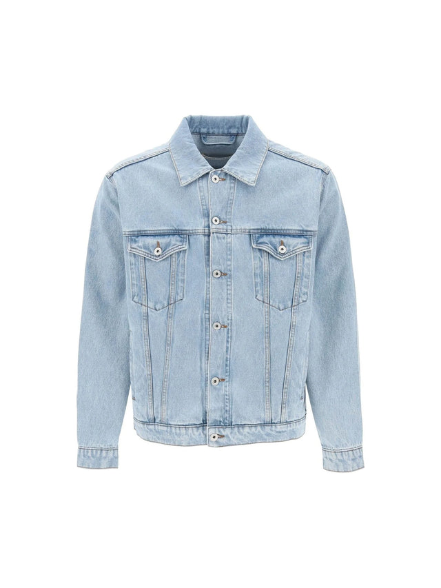 Oversized Organic Cotton Denim Jacket - XXXS - Unisex > Unisex clothing > Jackets > Denim jackets