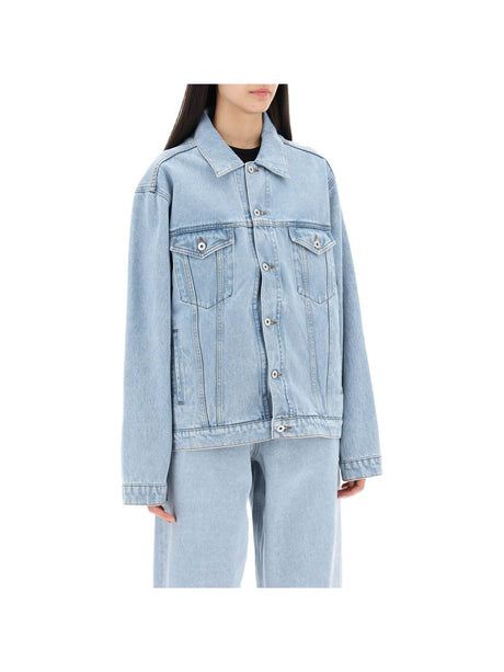 Oversized Organic Cotton Denim Jacket