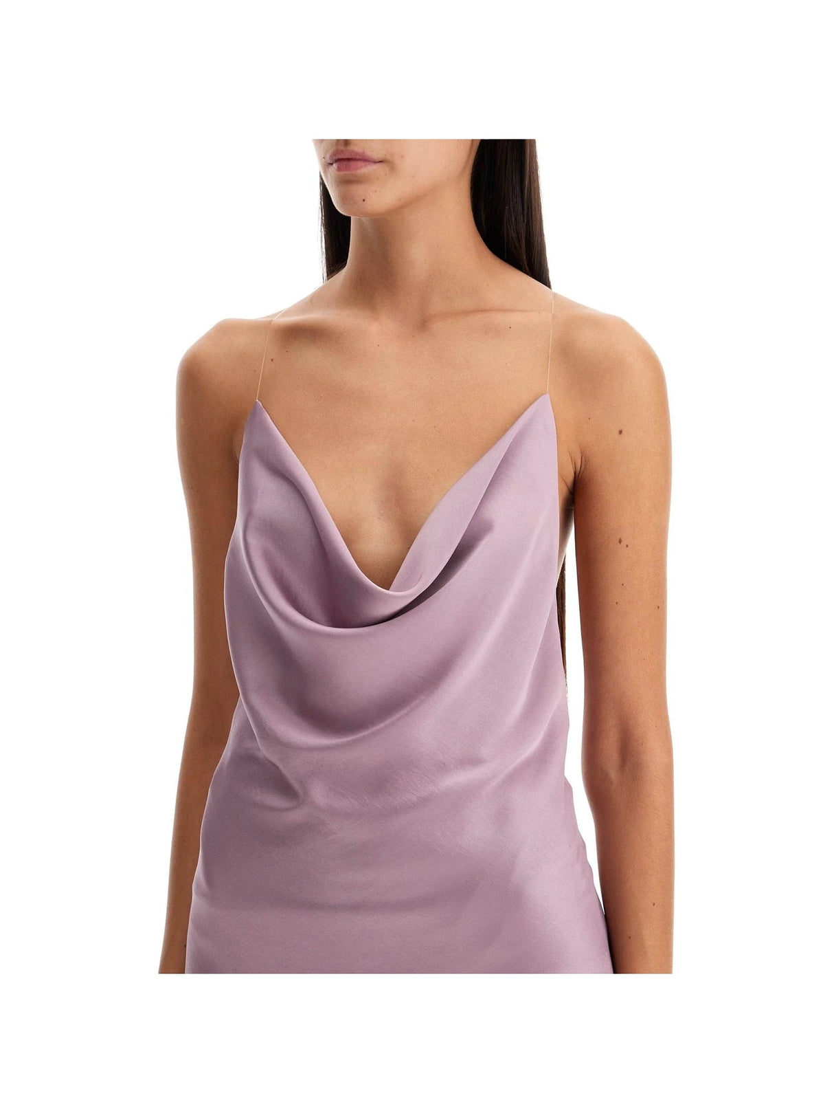 Slip Satin Mini Dress-Y/PROJECT-JOHN JULIA