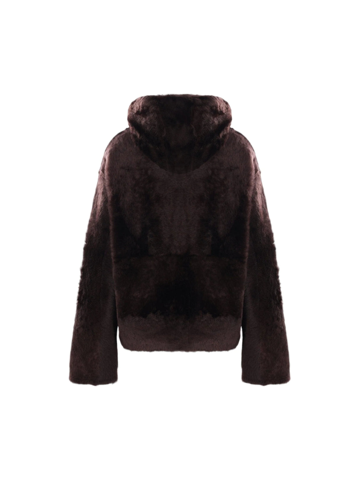 Shearling Coat With Hood-YVES SALOMON-JOHN JULIA