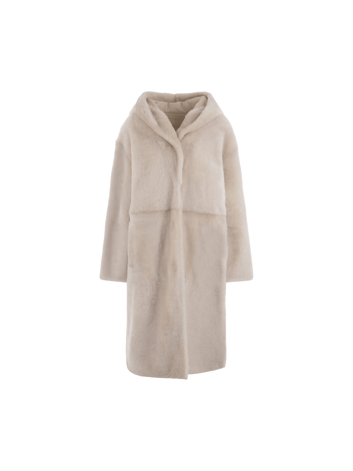 Shearling Hooded Coat-YVES SALOMON-JOHN JULIA