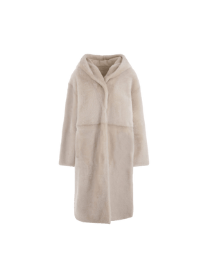 Shearling Hooded Coat-YVES SALOMON-JOHN JULIA