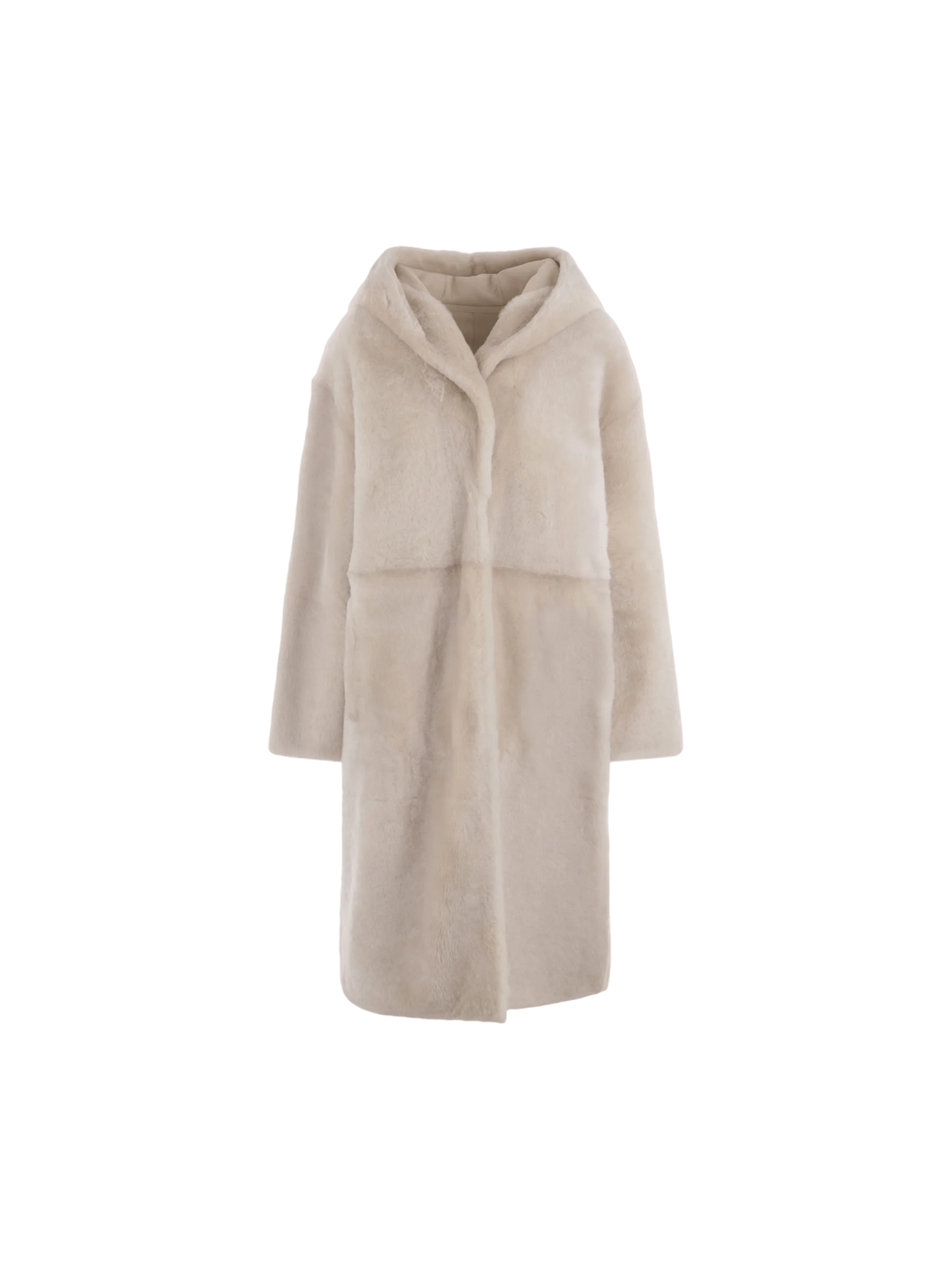 Shearling Hooded Coat-YVES SALOMON-JOHN JULIA