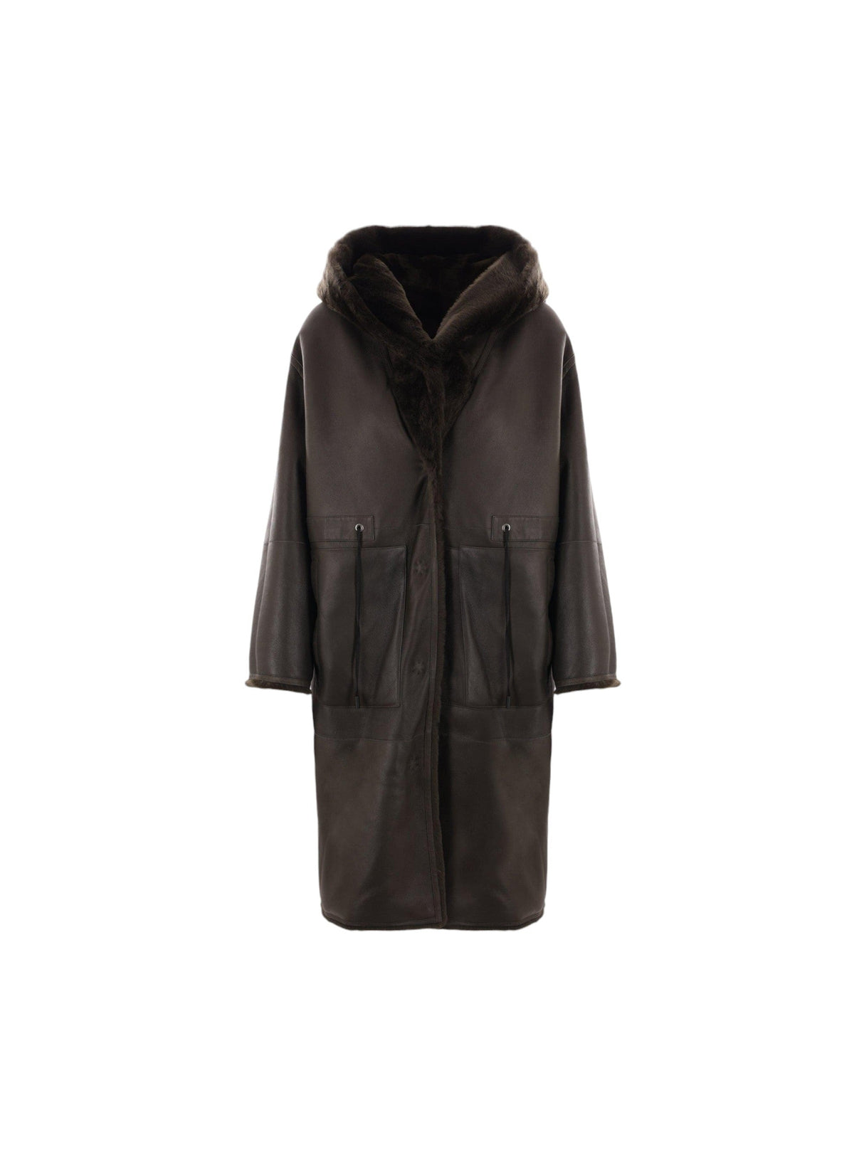 Shearling Reversible Coat-YVES SALOMON-JOHN JULIA