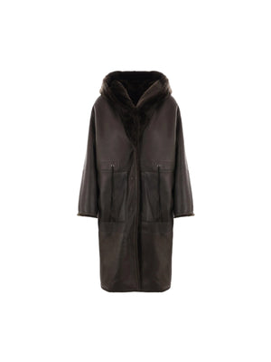 Shearling Reversible Coat-YVES SALOMON-JOHN JULIA