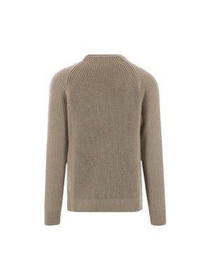 Ribbed Wool Sweater-ZANONE-JOHN JULIA