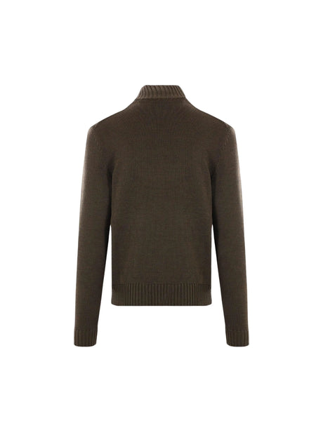 Wool Cardigan-ZANONE-JOHN JULIA