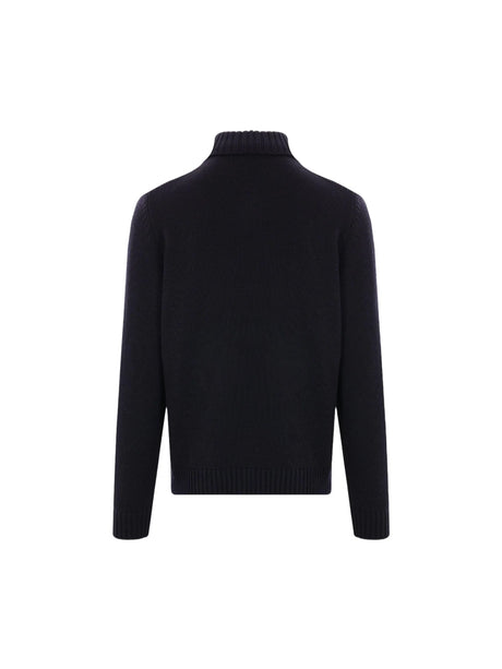 Wool Turtleneck-ZANONE-JOHN JULIA