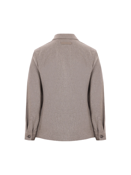 Alpe Wool Overshirt-ZEGNA-JOHN JULIA