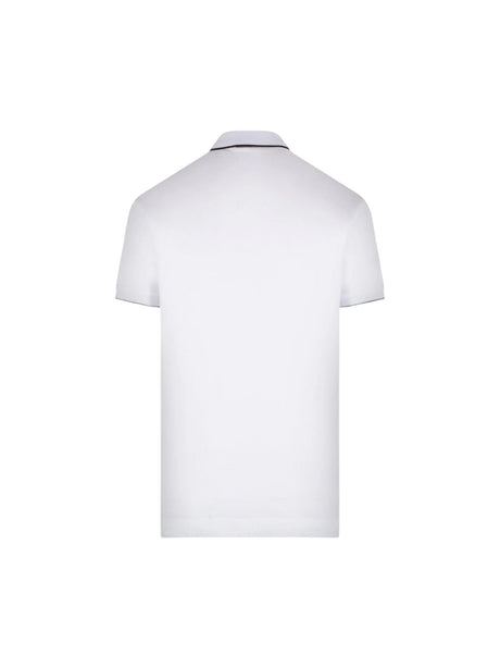 Embroidered Piquet Polo Shirt-Zegna-JOHN JULIA