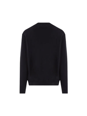 ZEGNA-Logo Printed Jersey Sweatshirt-JOHN JULIA