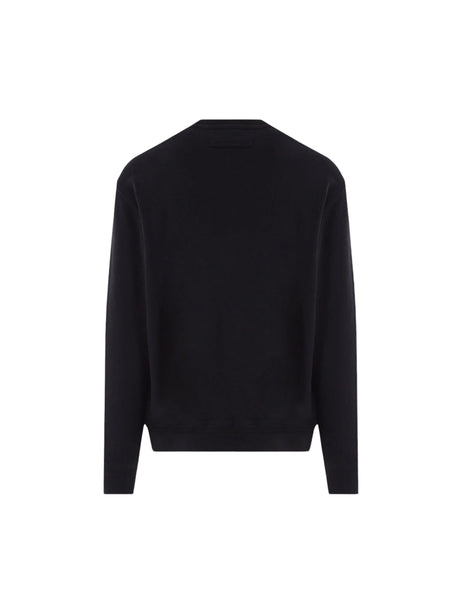 ZEGNA-Logo Printed Jersey Sweatshirt-JOHN JULIA