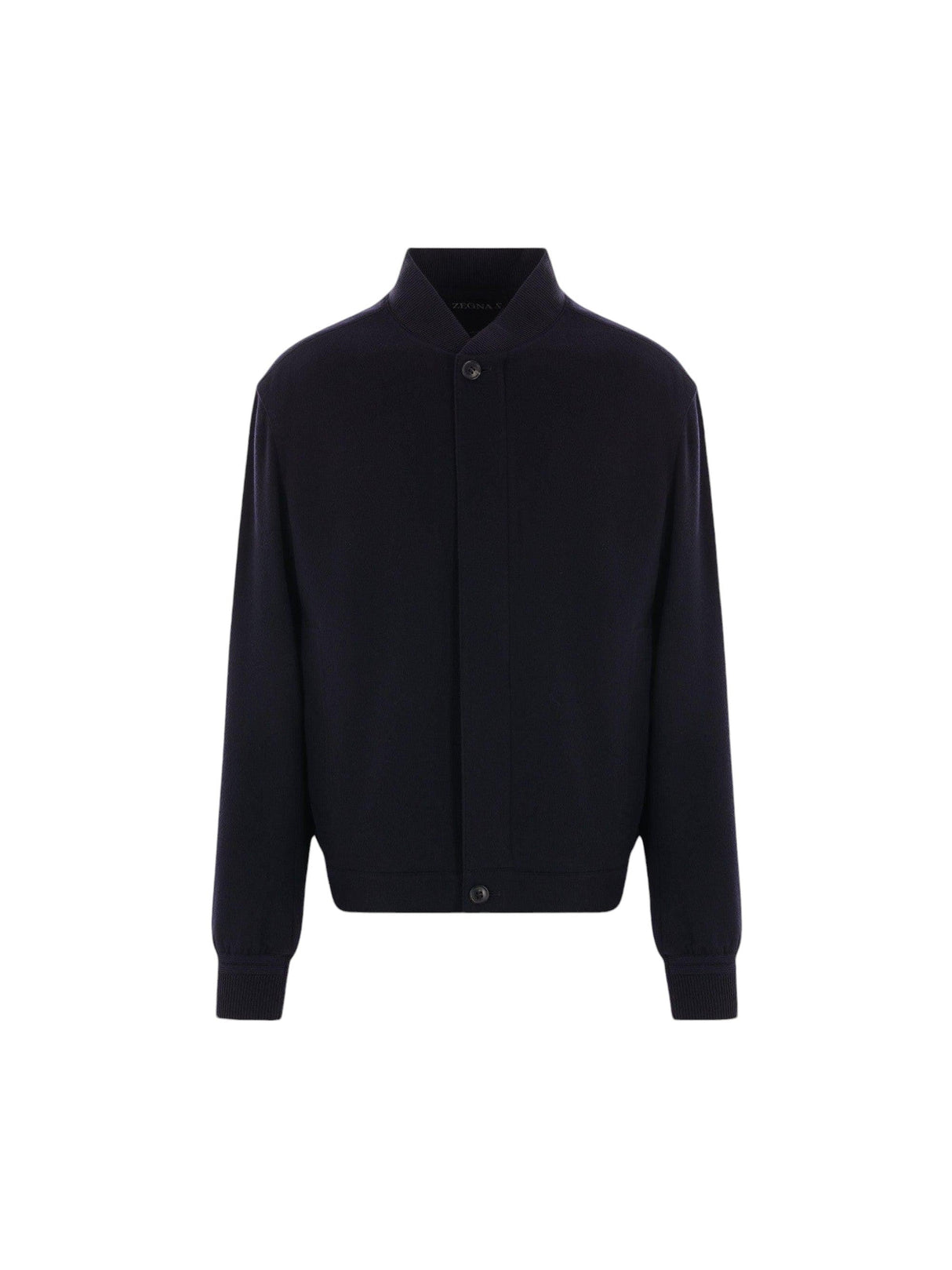 Oasi Cashmere Bomber Jacket-ZEGNA-JOHN JULIA