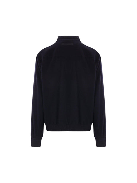 Oasi Cashmere Bomber Jacket-ZEGNA-JOHN JULIA