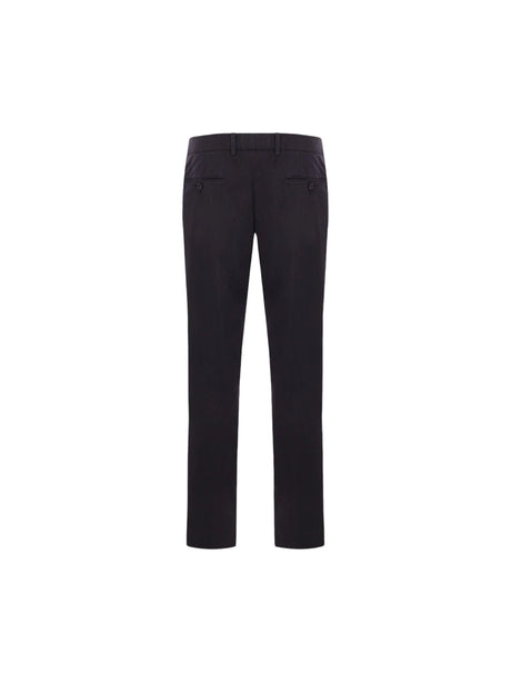 Regular-fit Gabardine Trousers-ZEGNA-JOHN JULIA