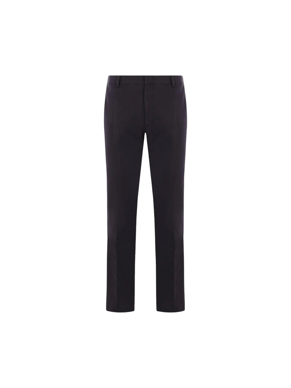 Regular-fit Gabardine Trousers-ZEGNA-JOHN JULIA