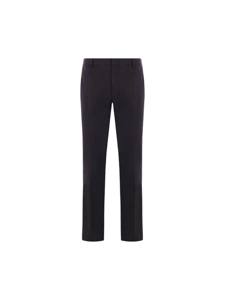 Regular-fit Gabardine Trousers-ZEGNA-JOHN JULIA