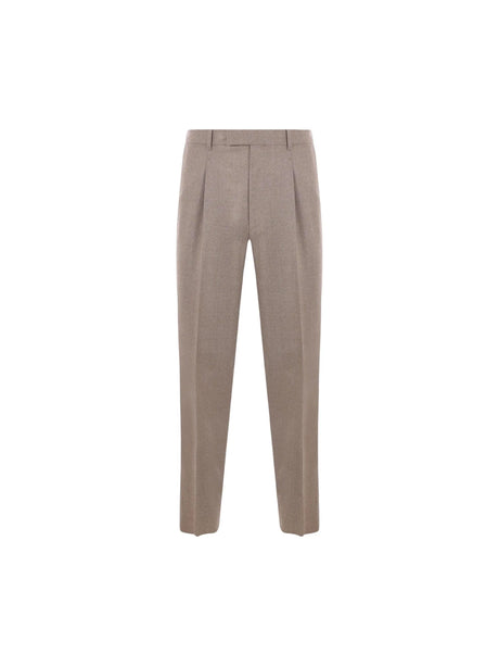 Regular-fit Wool Trousers-ZEGNA-JOHN JULIA