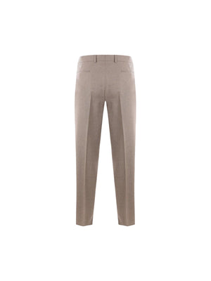 Regular-fit Wool Trousers-ZEGNA-JOHN JULIA