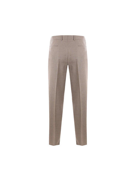 Regular-fit Wool Trousers-ZEGNA-JOHN JULIA