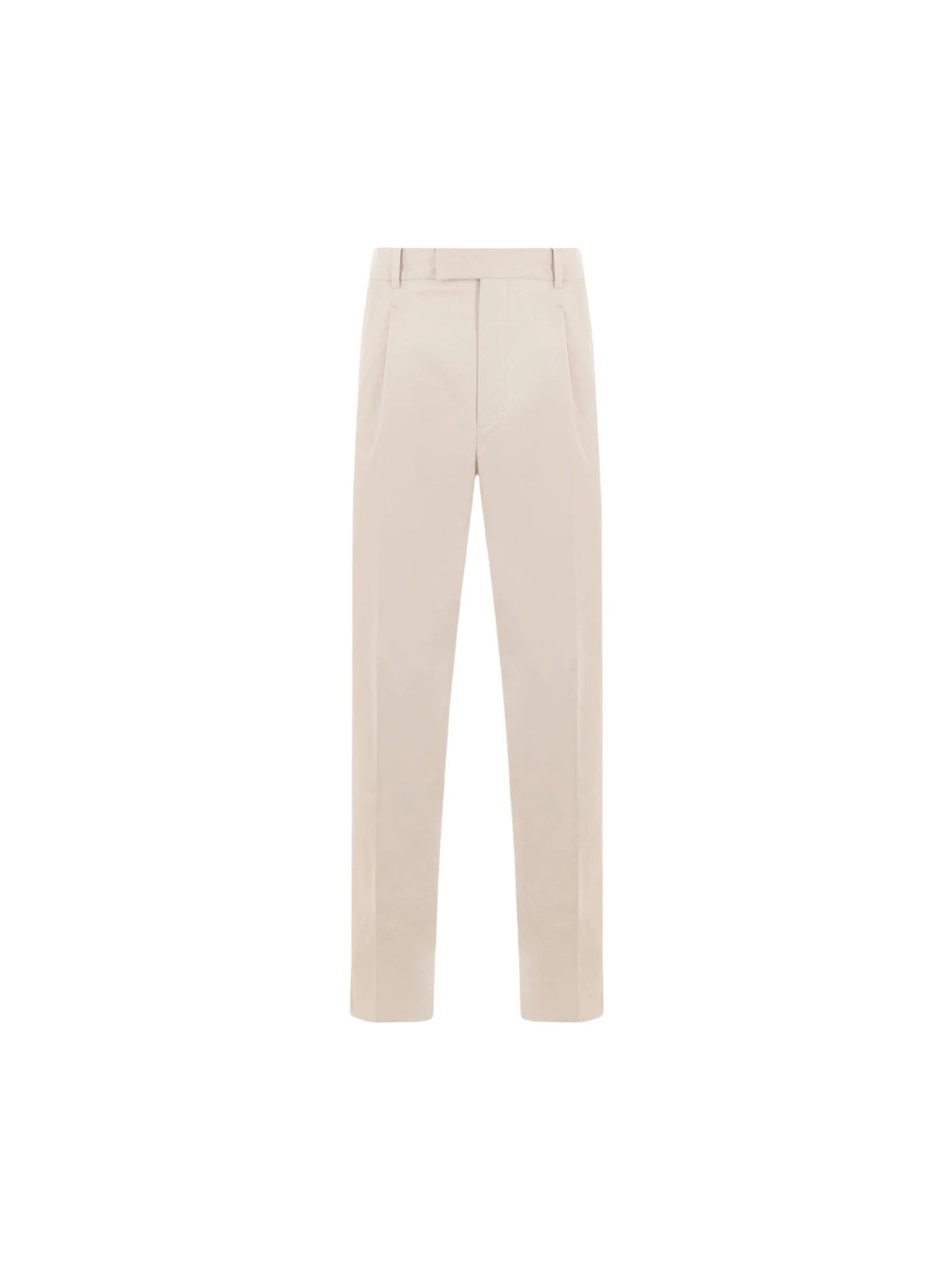 Stretch Cotton Trousers-ZEGNA-JOHN JULIA