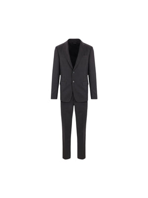 Wool Mohair Two-piece Suit-ZEGNA-JOHN JULIA