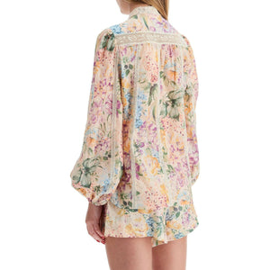 Cotton Voile Halliday Floral Blouse.