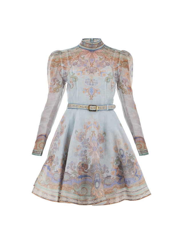 Eden Printed Organza Mini Dress - 000 - Women > Clothing > Dresses > Mini