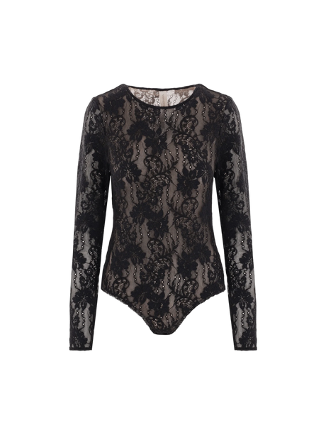 Floral Lace Bodysuit-ZIMMERMANN-JOHN JULIA