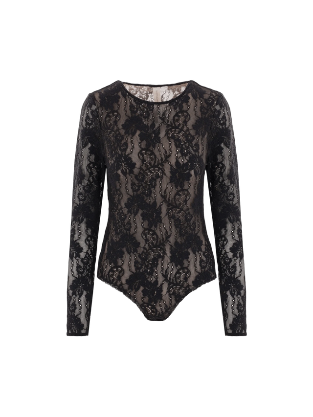 Floral Lace Bodysuit-ZIMMERMANN-JOHN JULIA