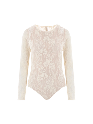 Floral Lace Bodysuit-ZIMMERMANN-JOHN JULIA