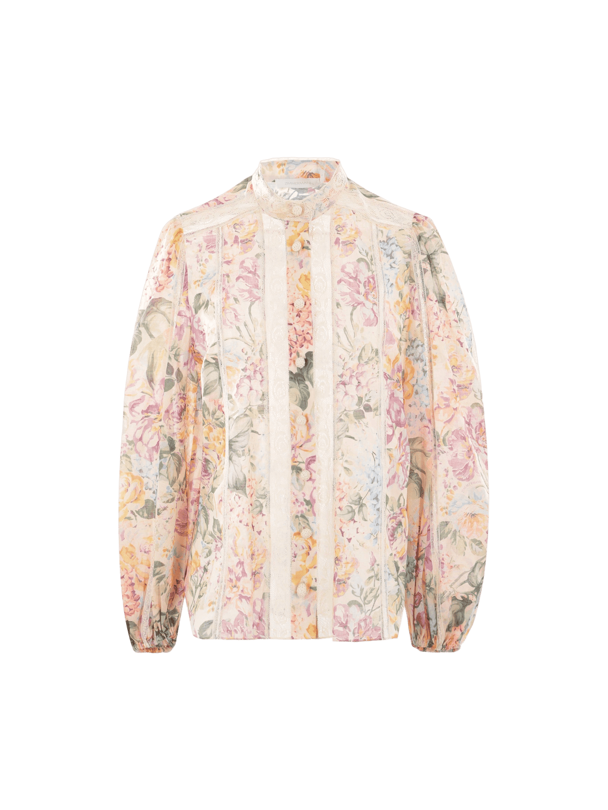 Halliday Cotton Shirt-ZIMMERMANN-JOHN JULIA