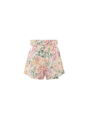 Halliday Linen Shorts-ZIMMERMANN-JOHN JULIA