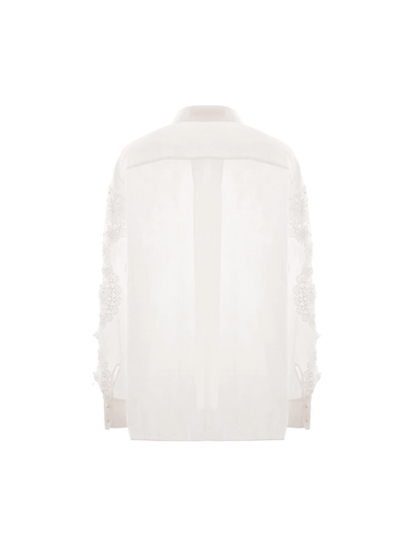 Halliday Ramie Shirt-ZIMMERMANN-JOHN JULIA