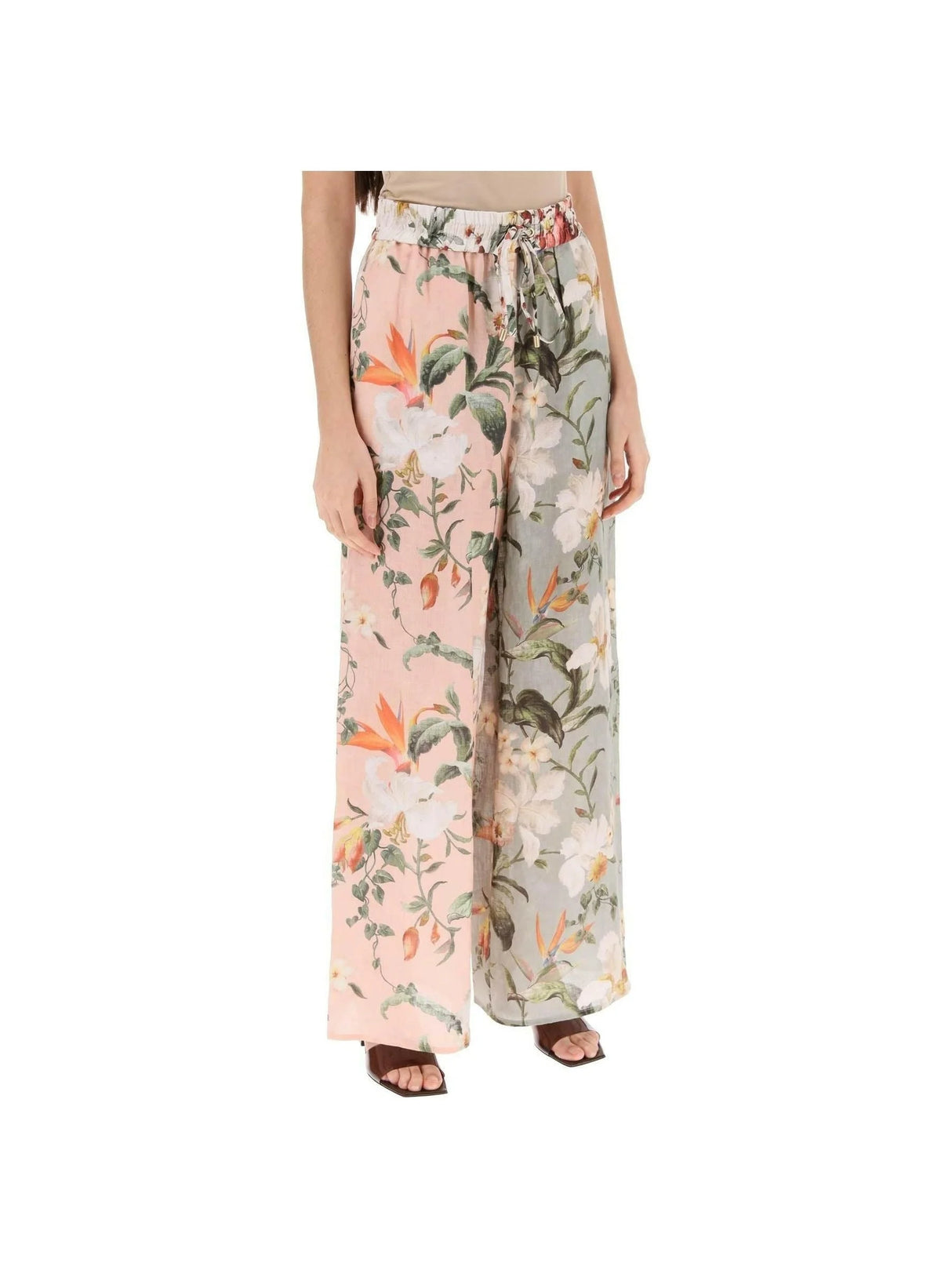 Lexi Floral Palazzo Pants ZIMMERMANN JOHN JULIA.