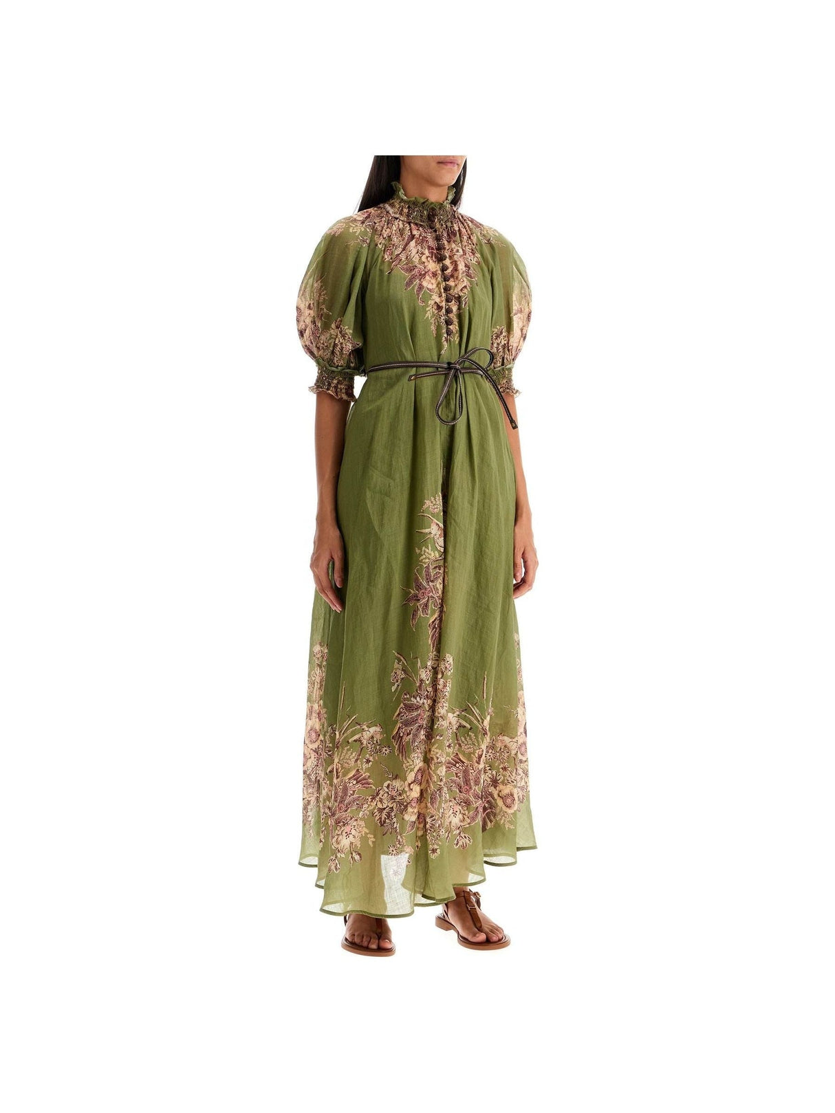 Long Ramie Dress